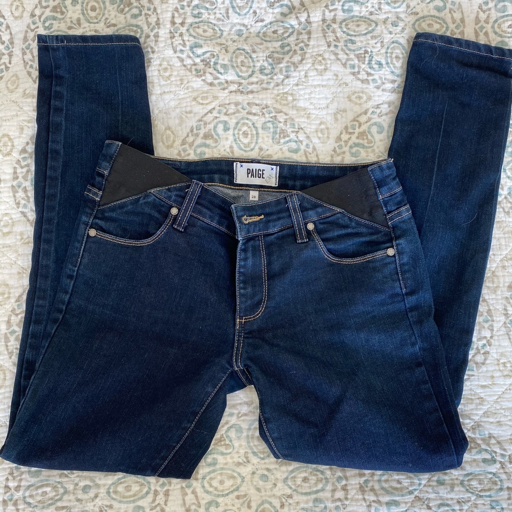PAIGE Verdugo Ultra Skinny Maternity Jeans